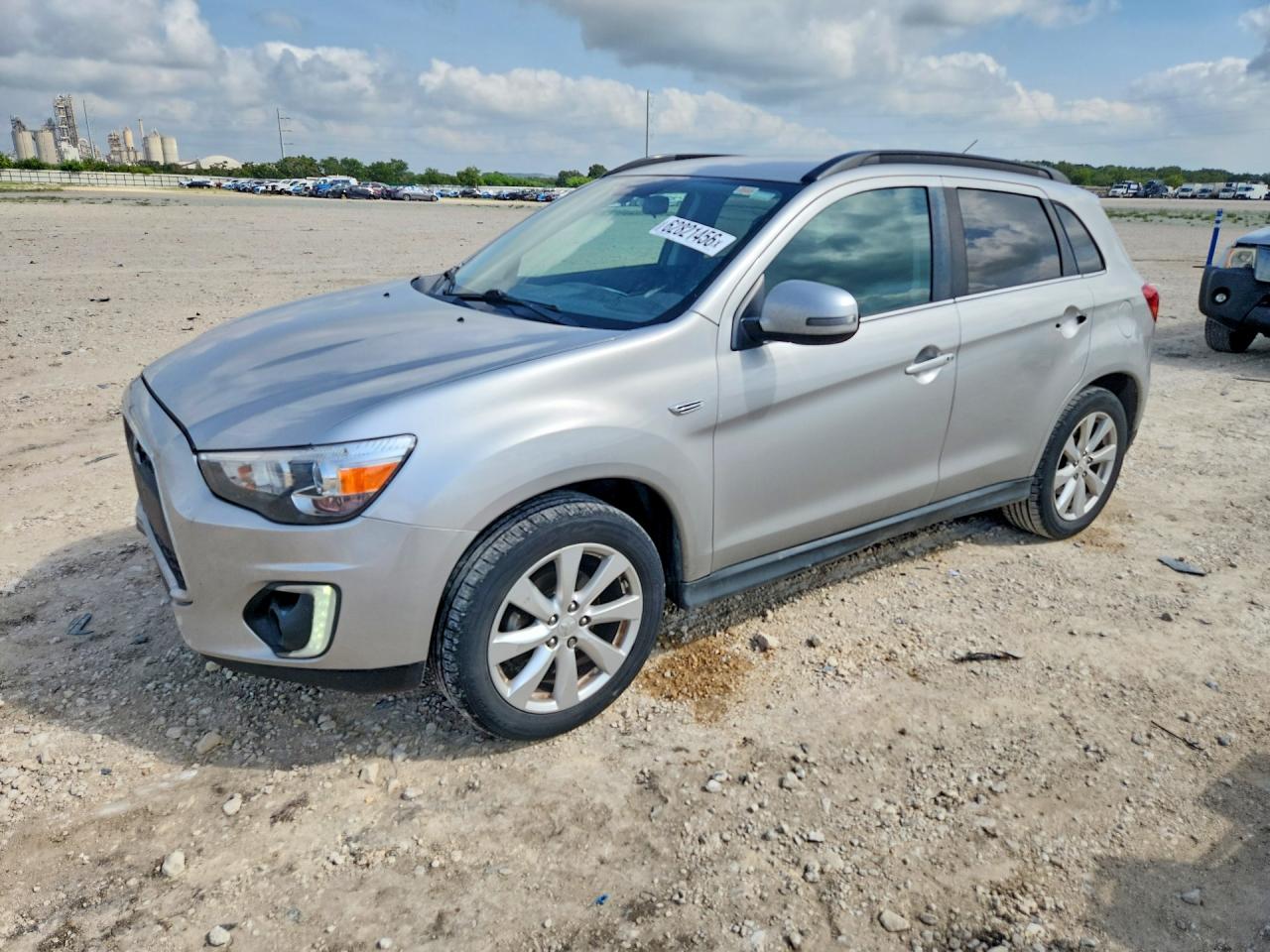 2015 Mitsubishi Outlander Sport Se Серебряный vin: 4A4AP4AW6FE040498