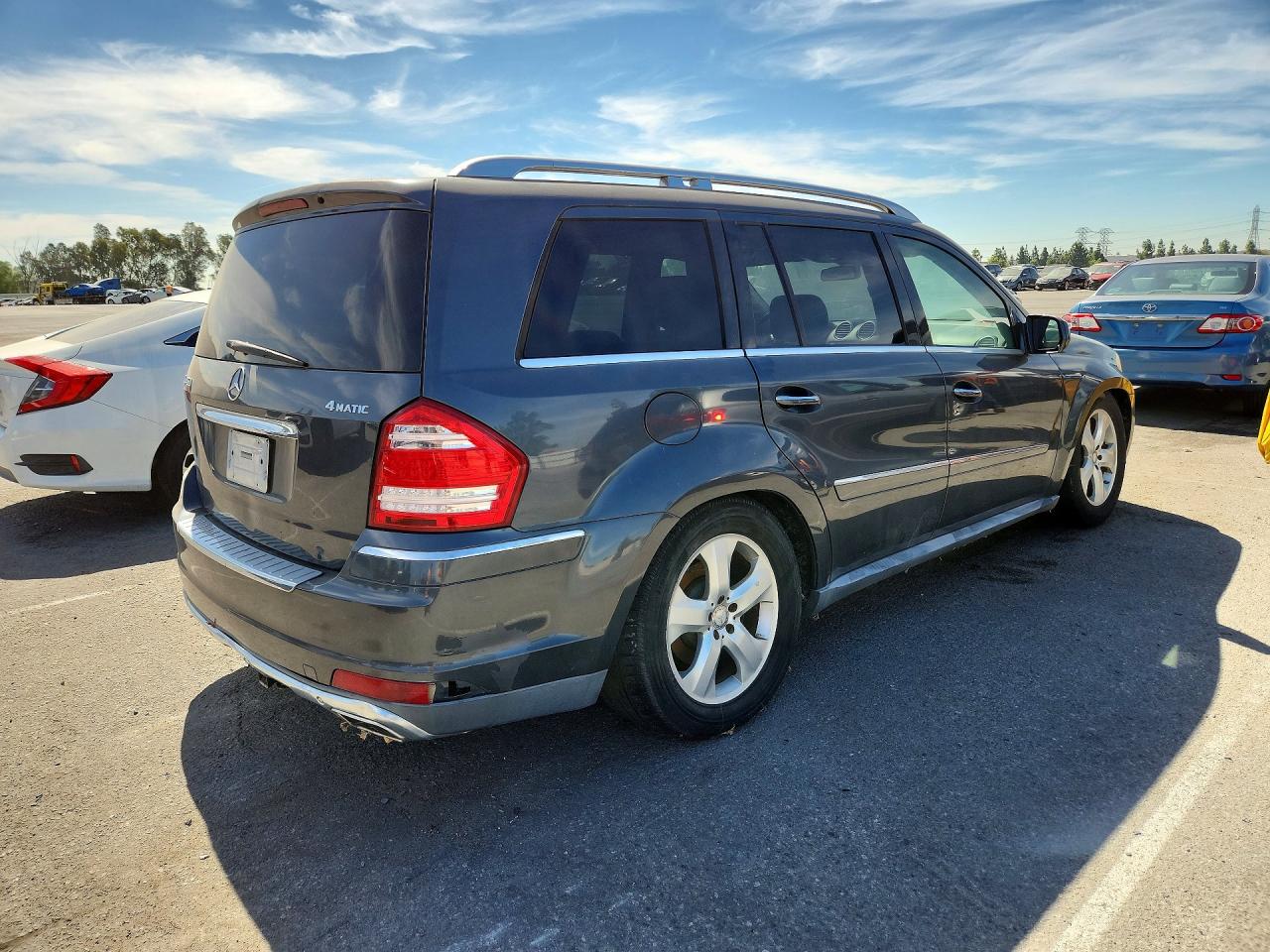 2010 Mercedes-benz Gl 450 4matic Charcoal vin: 4JGBF7BEXAA581006