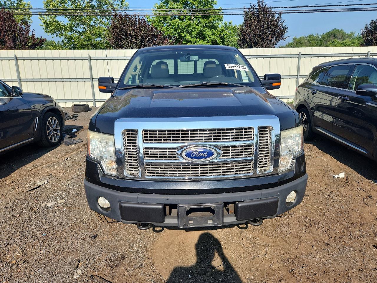 2010 Ford F150 Super Cab Black vin: 1FTFX1EVXAFC26786