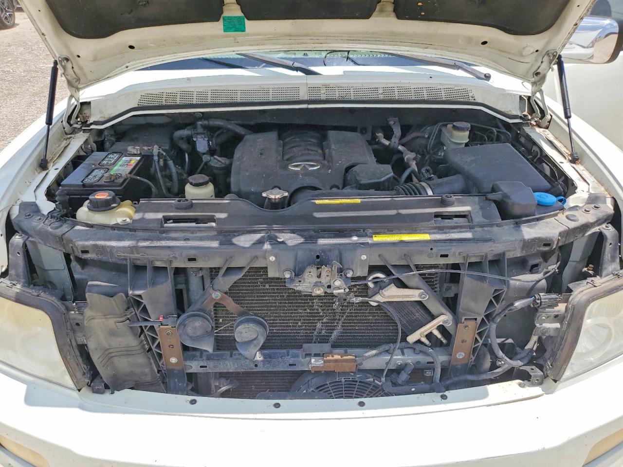 2005 Infiniti Qx56 Base Белый vin: 5N3AA08C25N806774