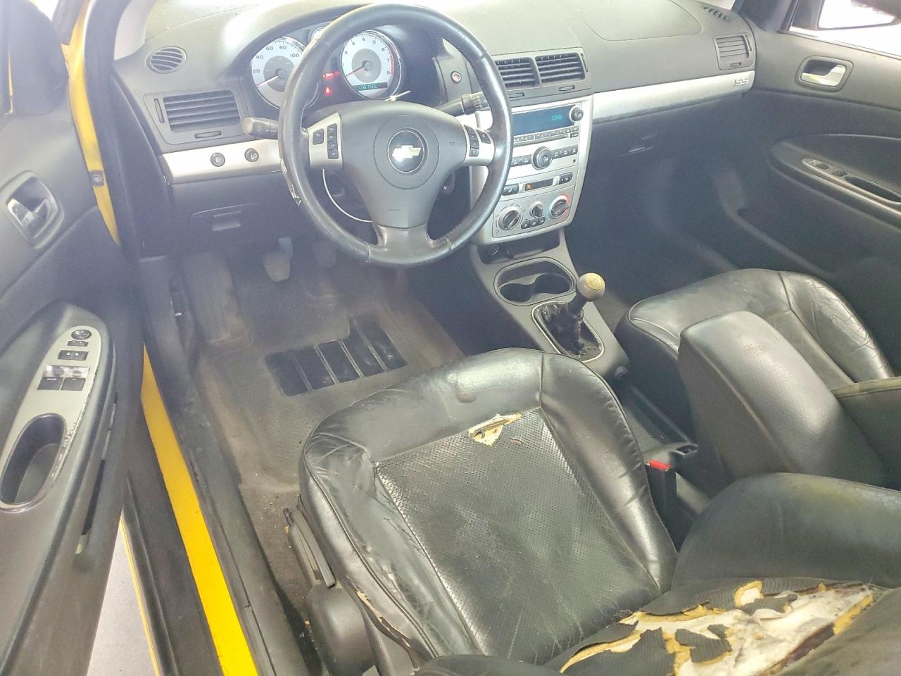 2007 Chevrolet Cobalt Ls Yellow vin: 1G1AM15B877110748