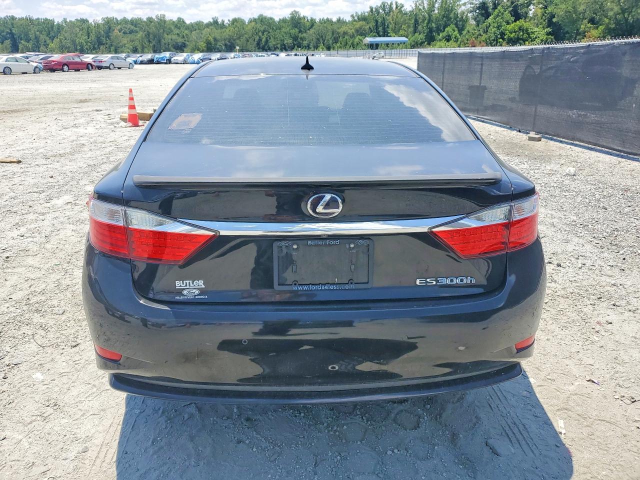 2013 Lexus Es 300h Black vin: JTHBW1GG0D2015316