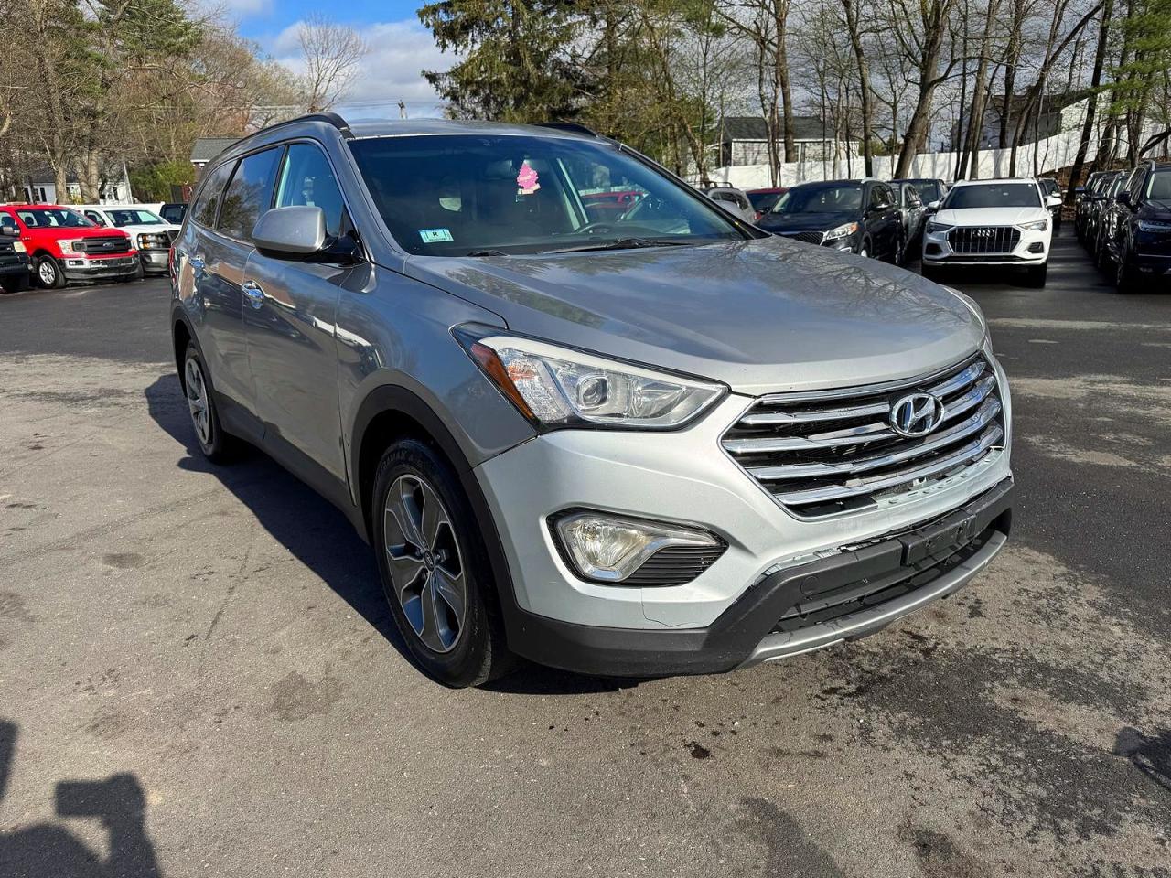 2015 Hyundai Santa Fe Gls Silver vin: KM8SMDHF6FU119682