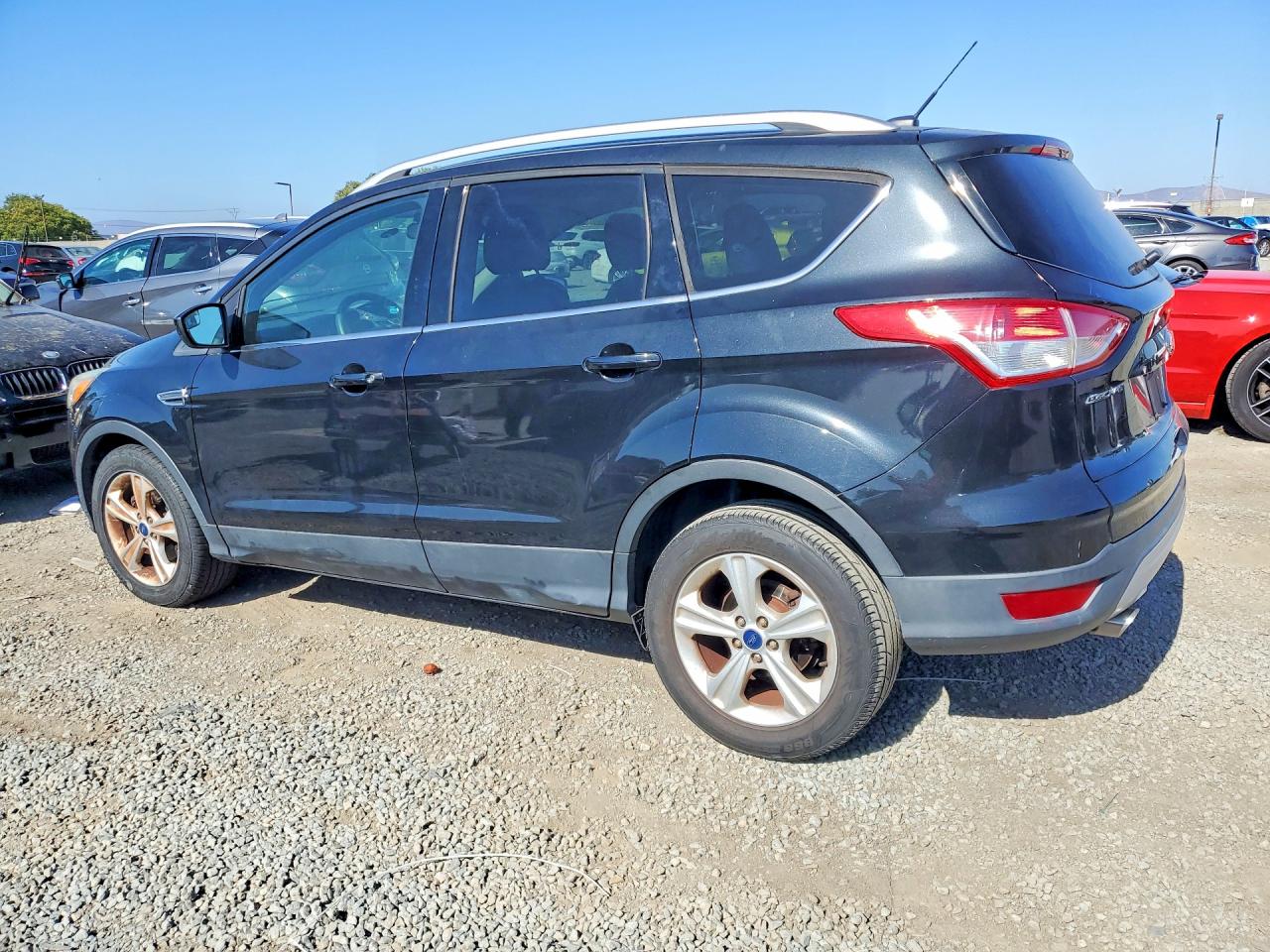 2015 Ford Escape Se Black vin: 1FMCU0G7XFUA23349