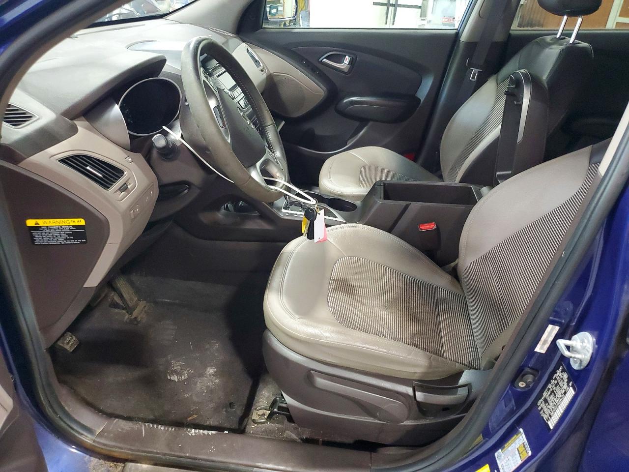 2013 Hyundai Tucson Gls Blue vin: KM8JU3AC7DU694120