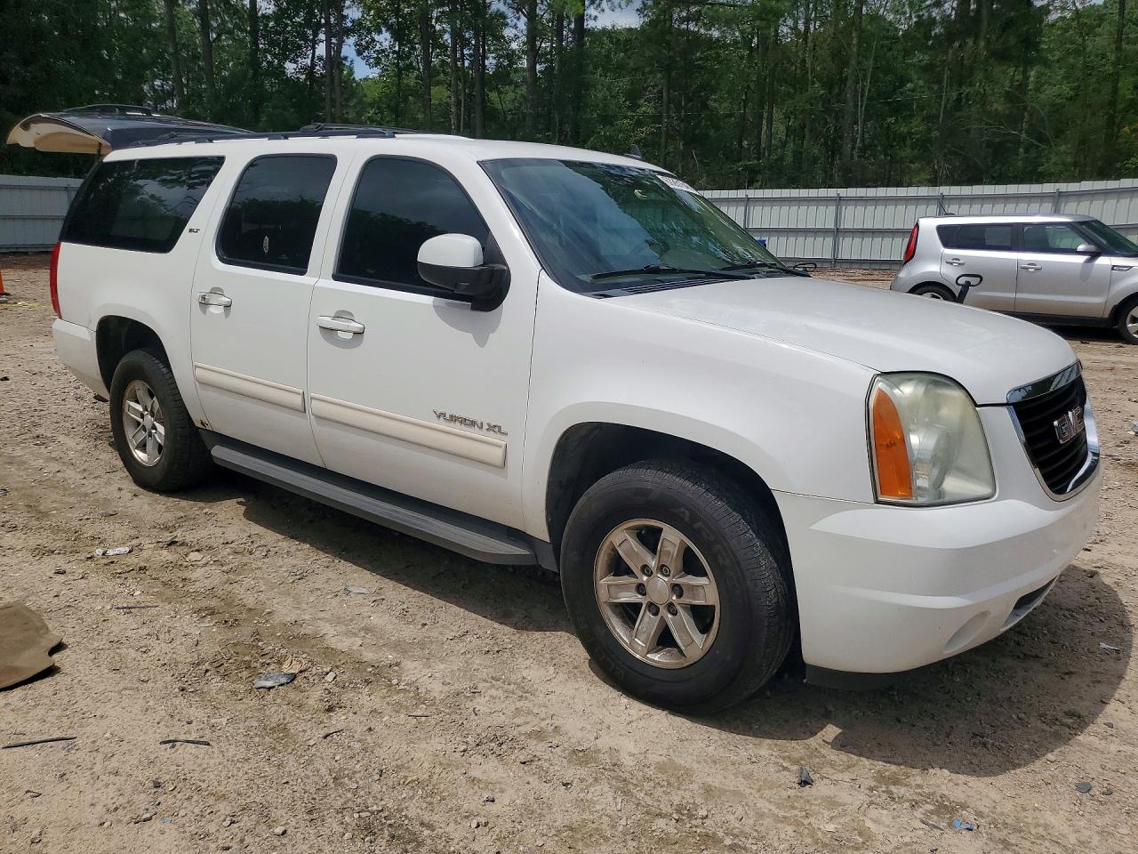 2010 Gmc Yukon Xl K1500 Slt White vin: 1GKUKKE37AR238455