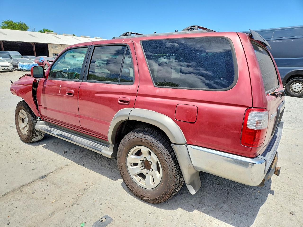 2000 Toyota 4runner Sr5 Maroon vin: JT3HN86R7Y0303379