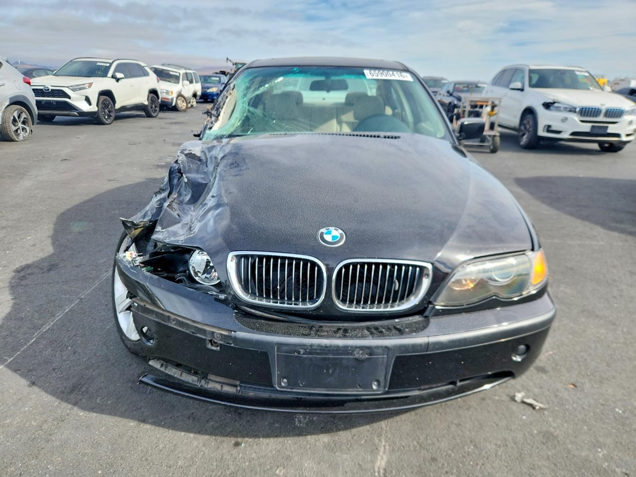 2002 Bmw 325 I Black vin: WBAEV33482KL76862