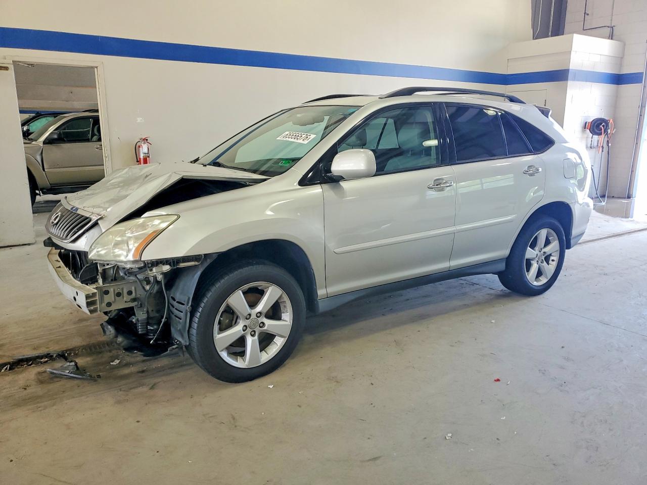 2008 Lexus Rx 350 Silver vin: 2T2HK31U58C059977