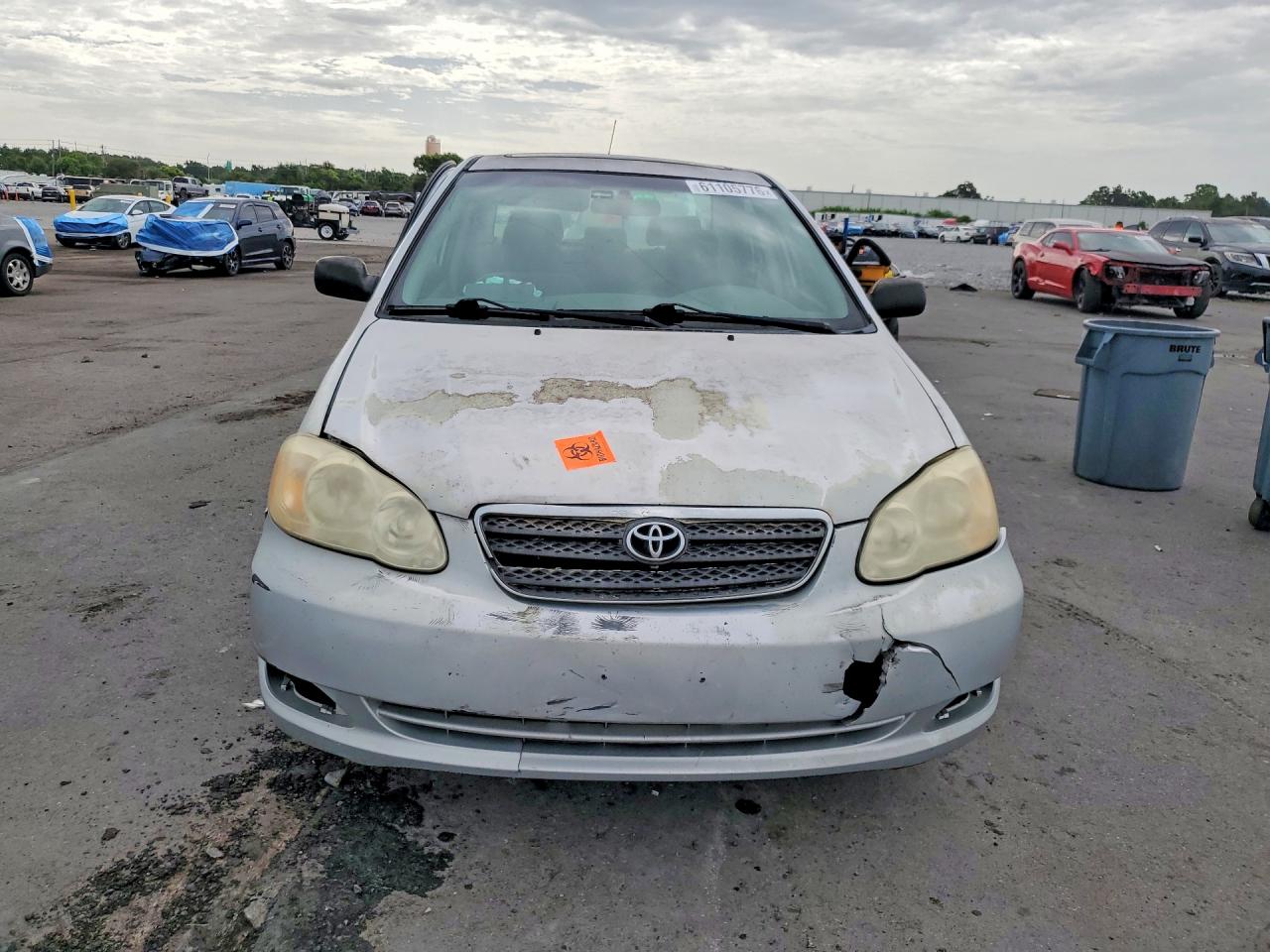 2005 Toyota Corolla Le Silver vin: 2T1BR32E05C423800