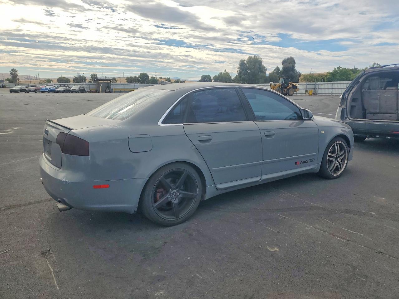 2008 Audi A4 2.0t Quattro Gray vin: WAUDF78E48A152813