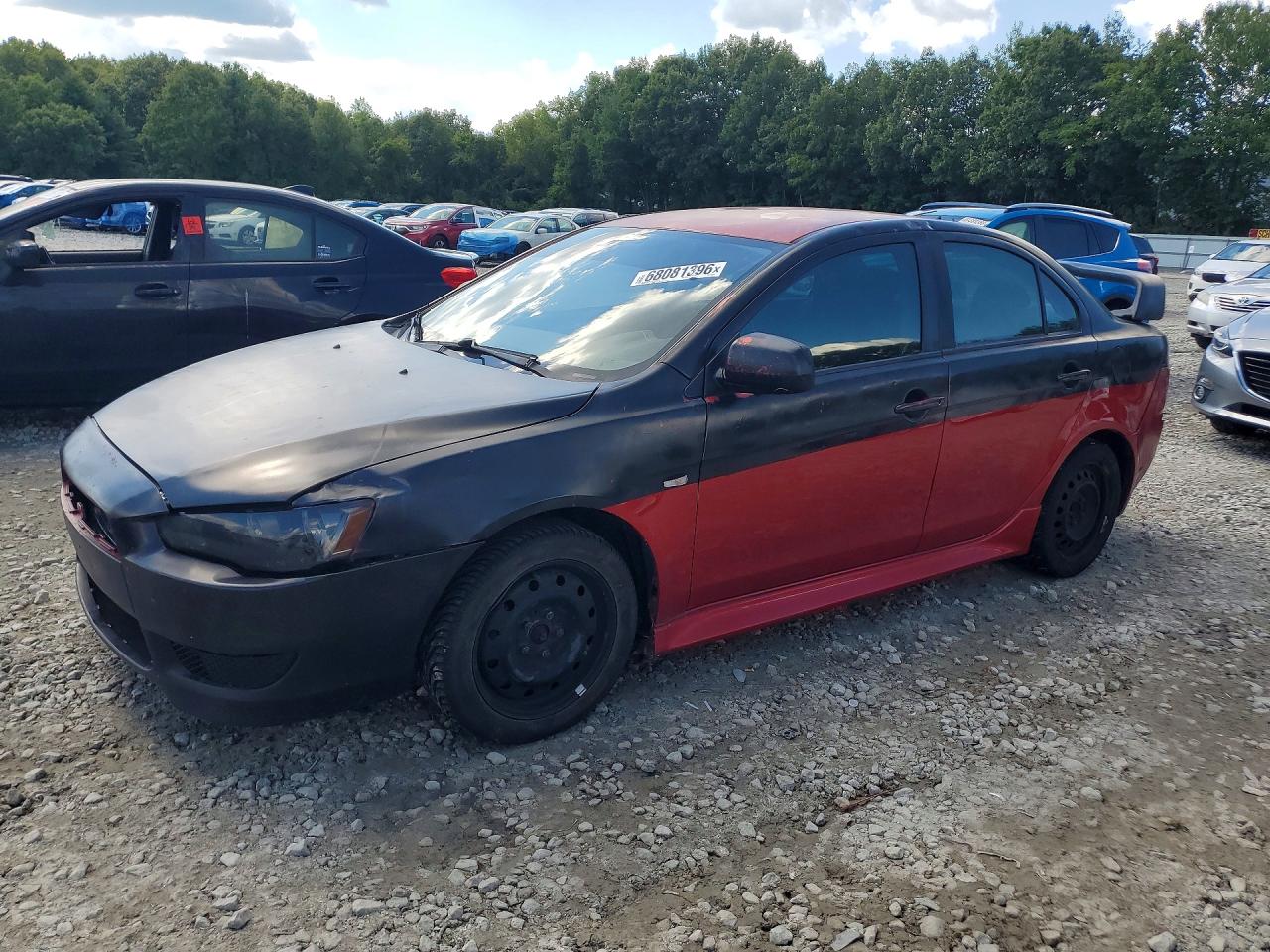2011 Mitsubishi Lancer Es/es Sport Red vin: JA32U2FU3BU025729