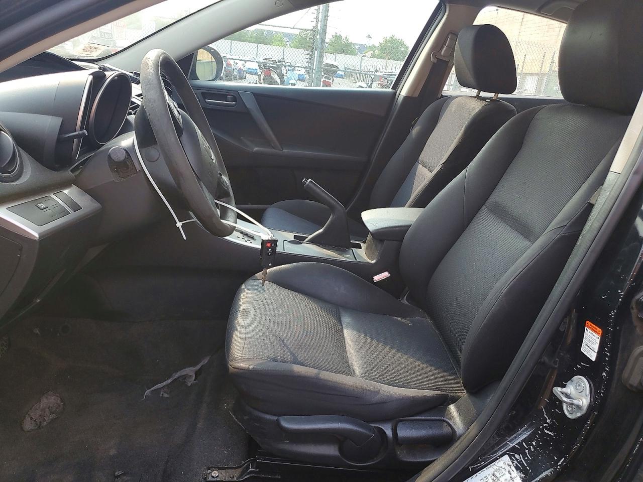 2011 Mazda 3 I Black vin: JM1BL1VG2B1357401