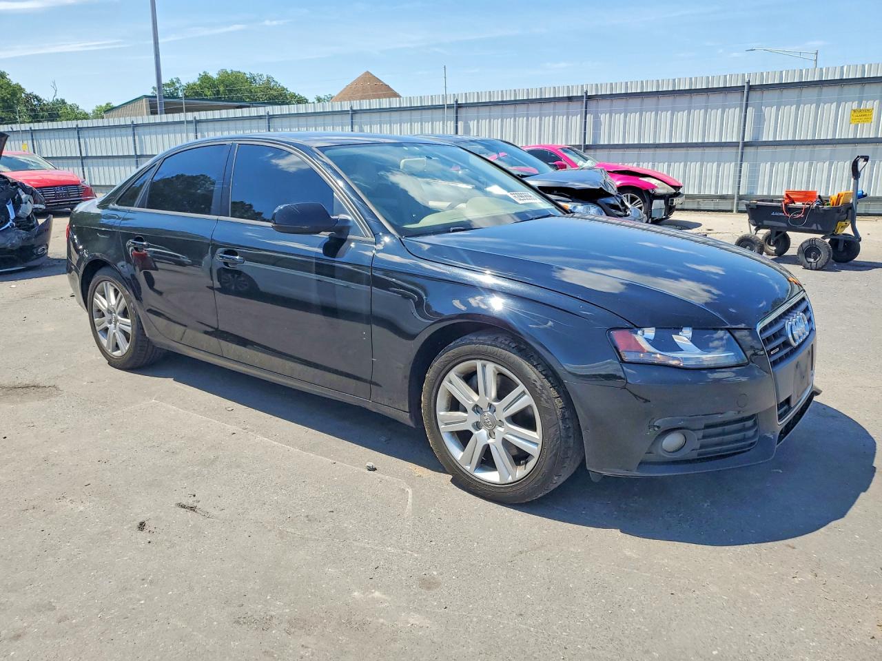 2011 Audi A4 Premium Black vin: WAUBFAFL6BN018827