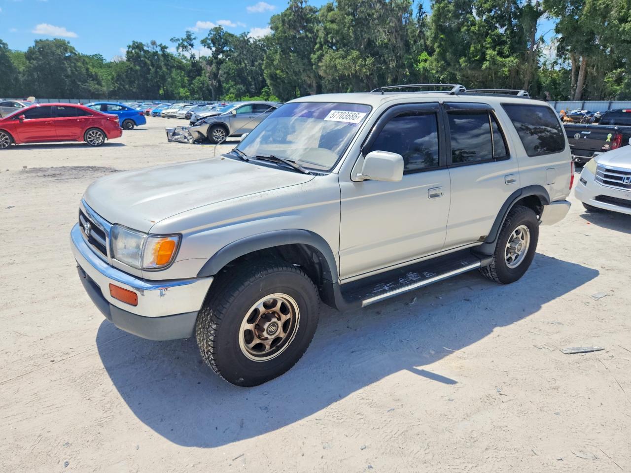 1997 Toyota 4runner Sr5 Silver vin: JT3GN86R8V0032436