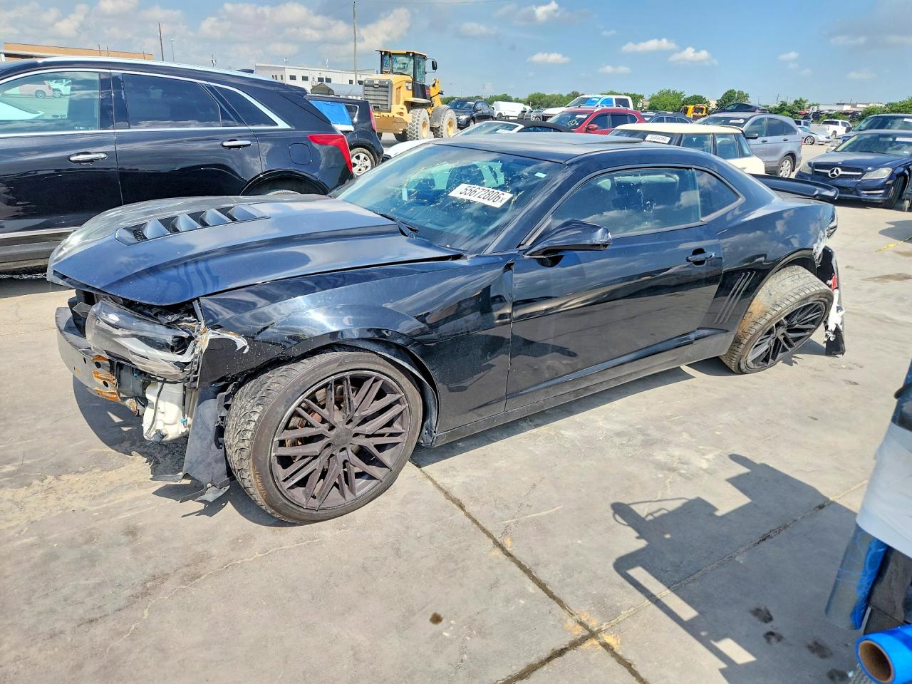 2015 Chevrolet Camaro 2ss Black vin: 2G1FK1EJ1F9164280