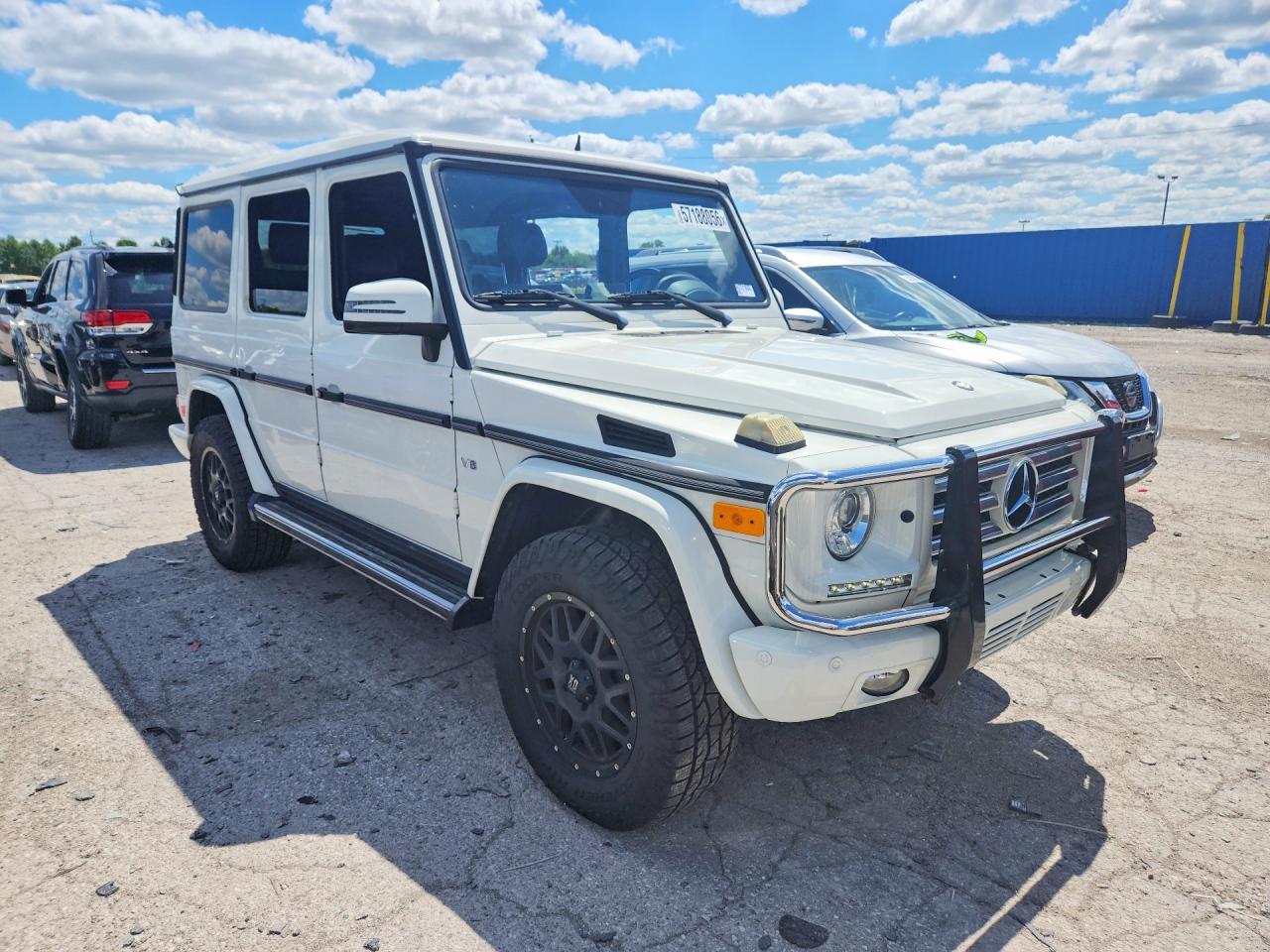 2013 Mercedes-benz G 550 Белый vin: WDCYC3HF2DX211633