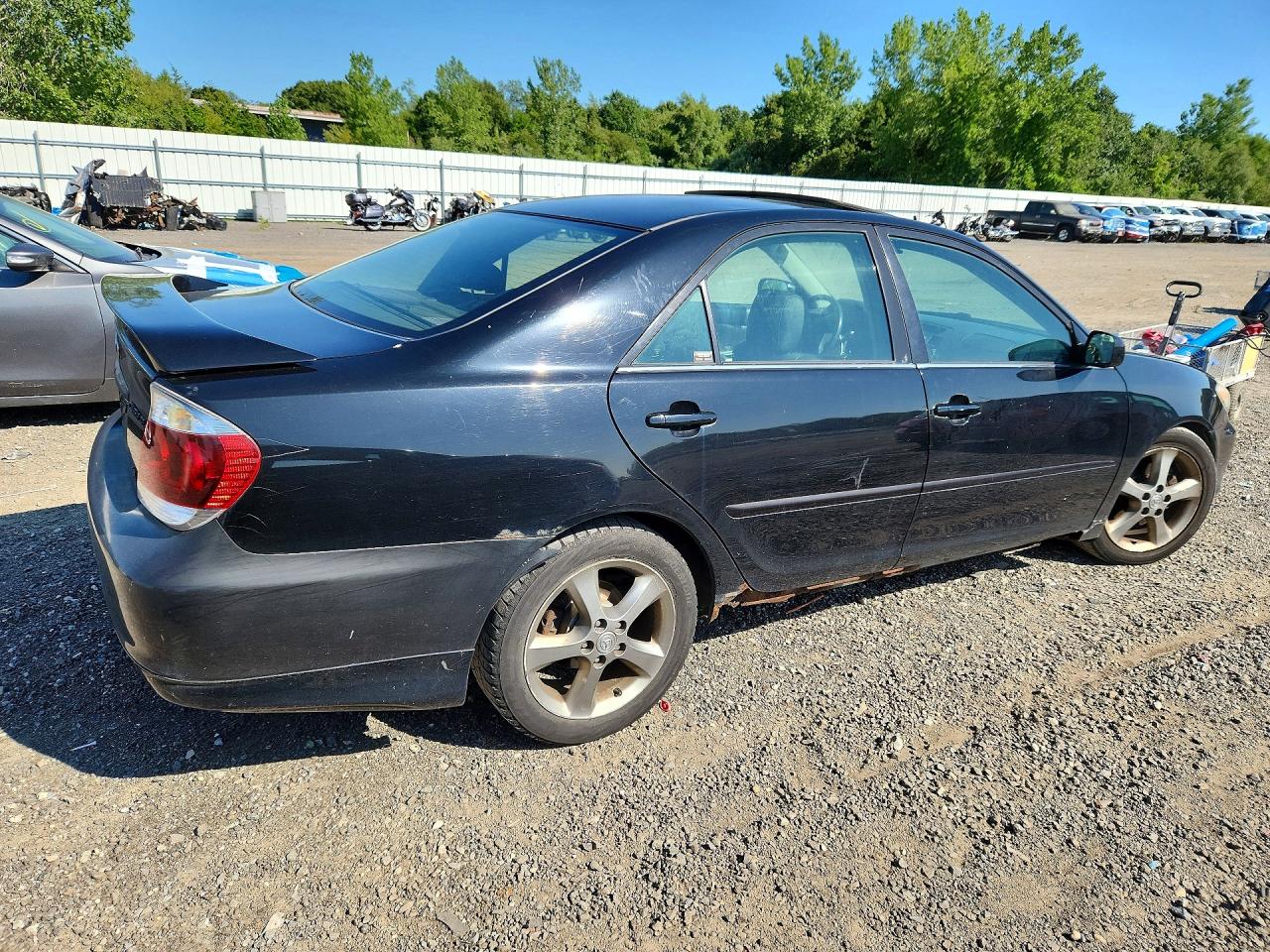 2005 Toyota Camry Se V6 Black vin: 4T1BA32K25U074733