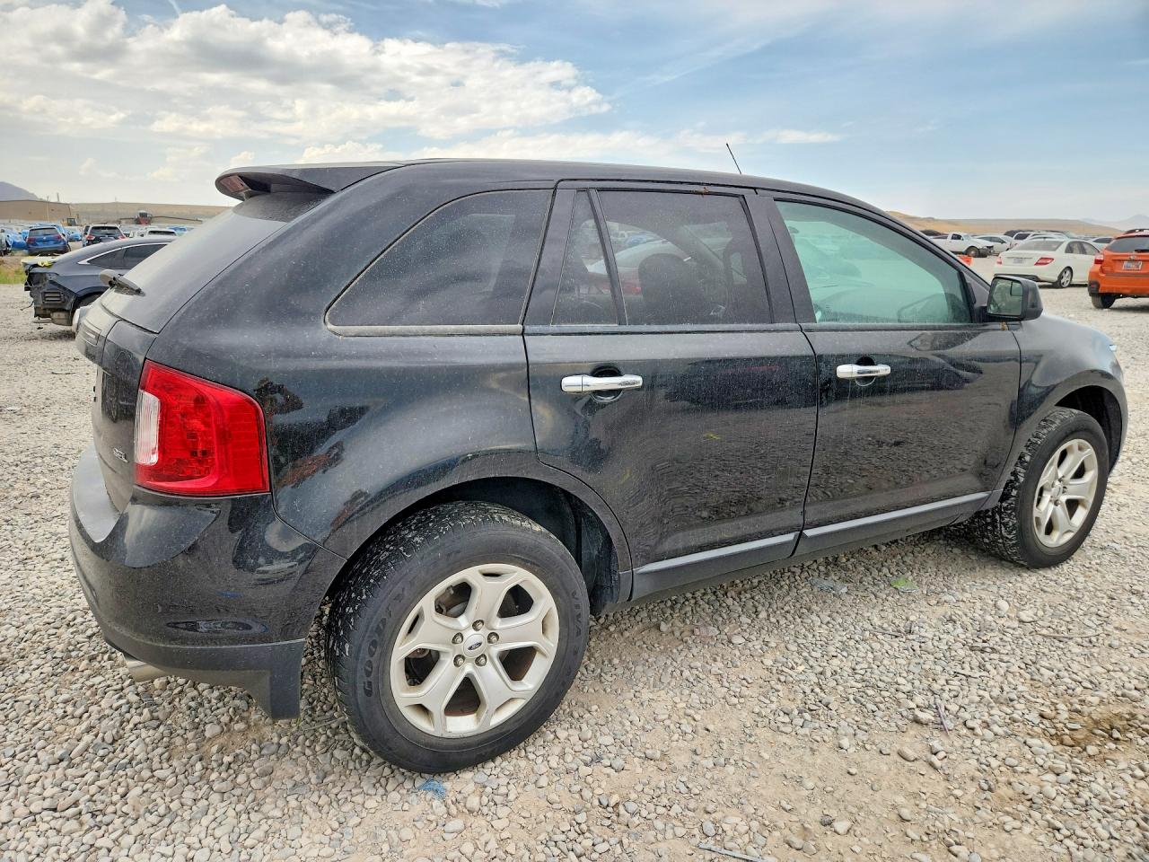 2011 Ford Edge Sel Black vin: 2FMDK3JC5BBA20439
