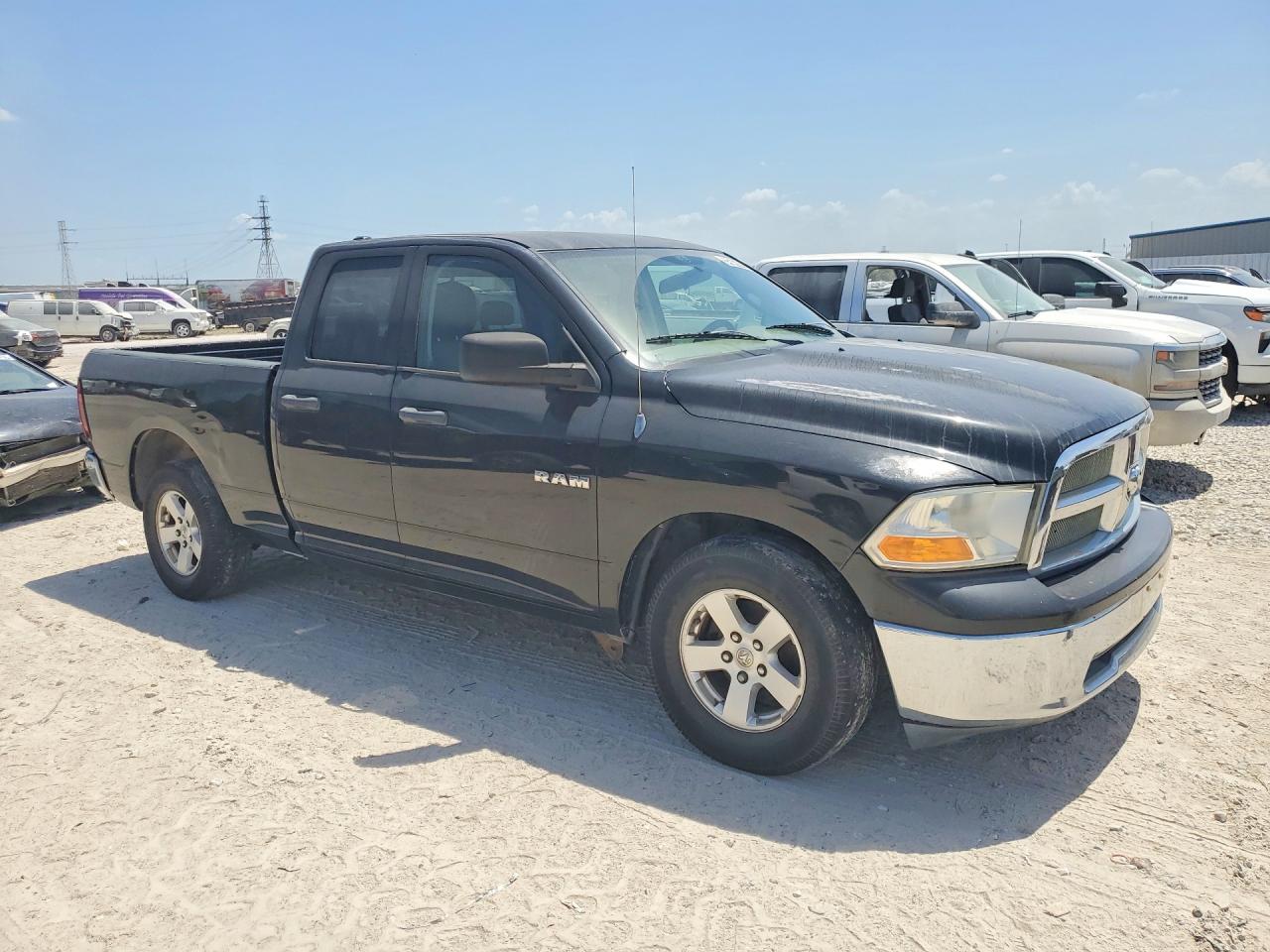 2009 Dodge Ram 1500 Black vin: 1D3HB18P09S742511