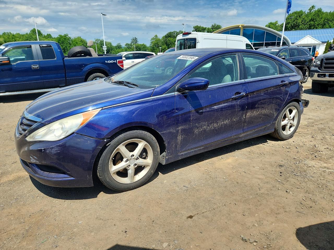 2011 Hyundai Sonata Gls Blue vin: 5NPEB4AC5BH274686