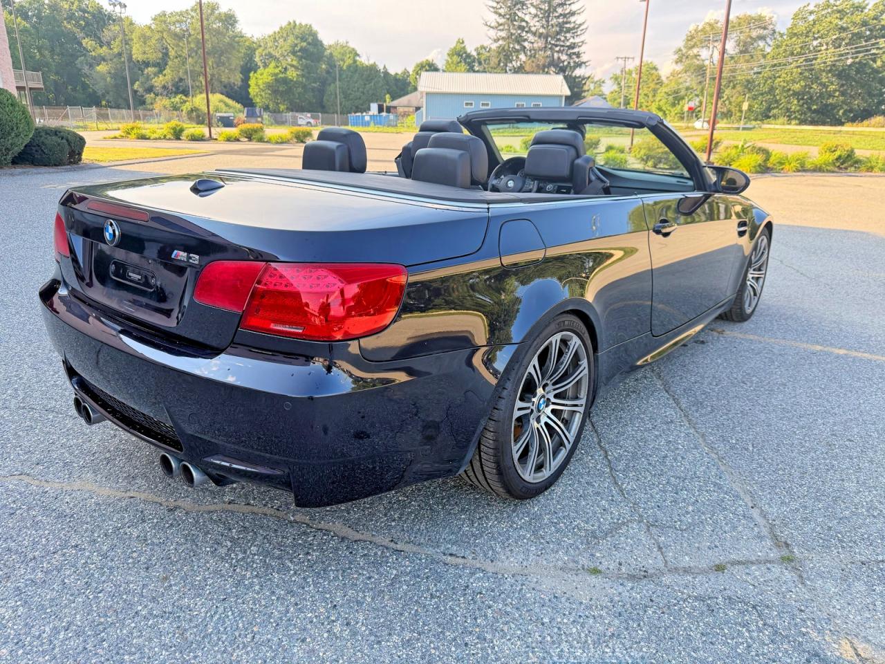 2011 Bmw M3 Black vin: WBSDX9C51BE783871