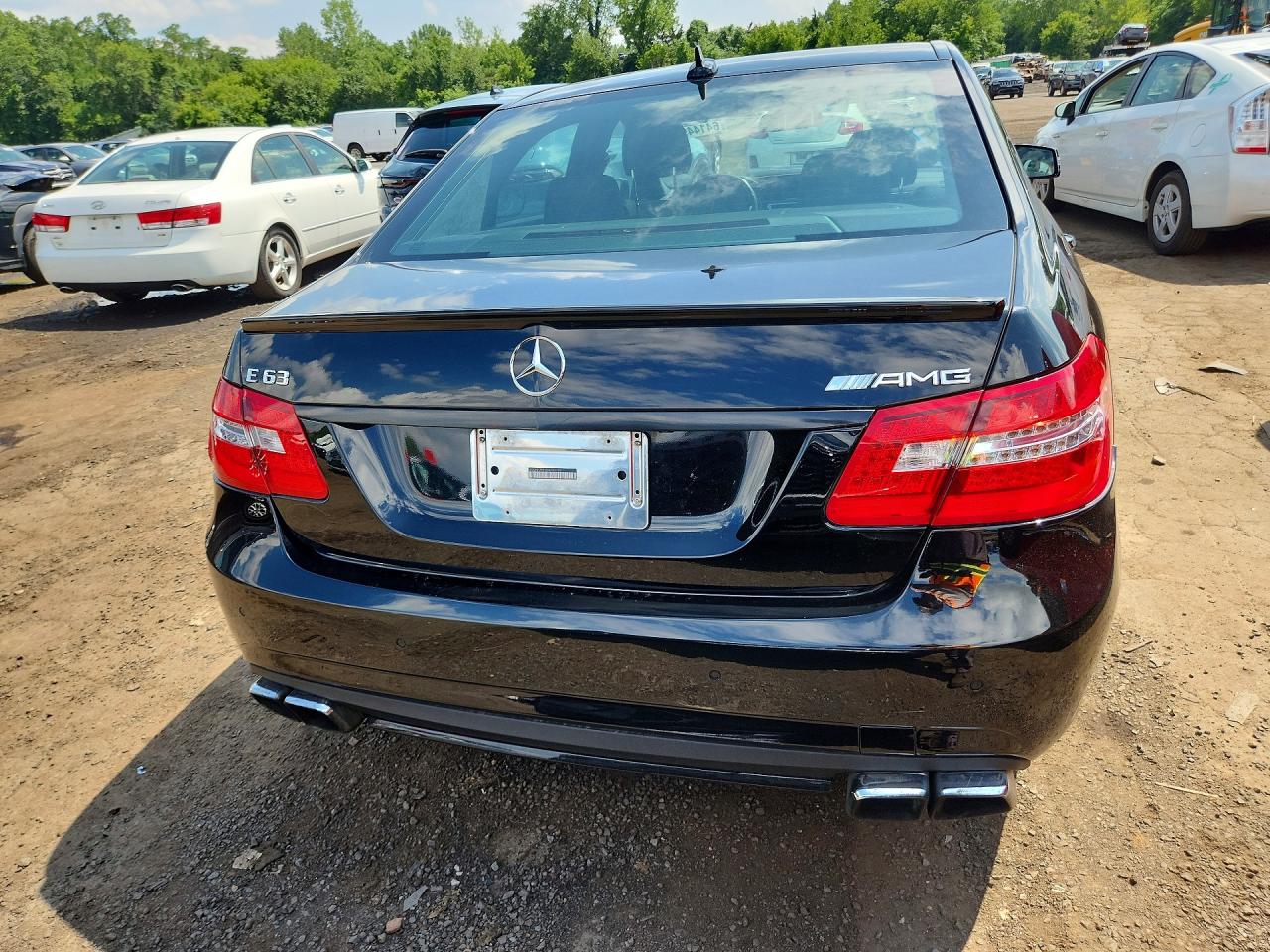 2013 Mercedes-benz E 63 Amg Black vin: WDDHF7EB1DA753109
