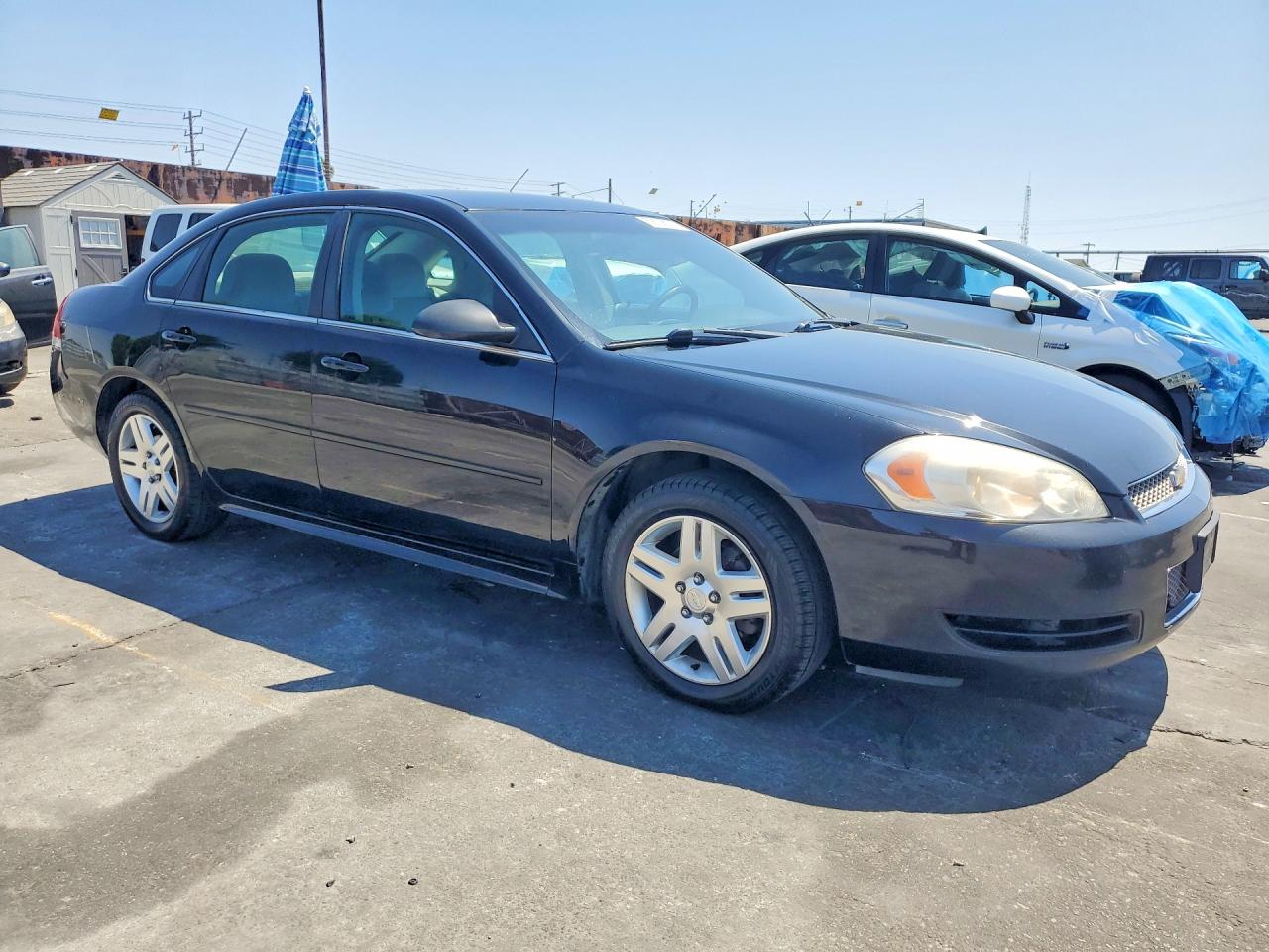2012 Chevrolet Impala Lt Black vin: 2G1WG5E31C1186476