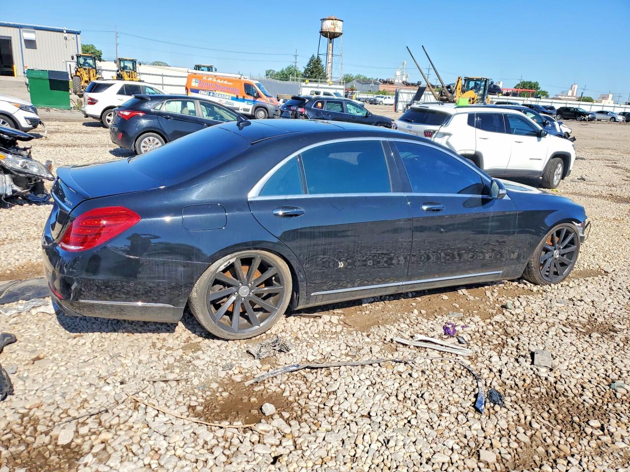 2014 Mercedes-benz S 550 4matic Black vin: WDDUG8FB3EA056994