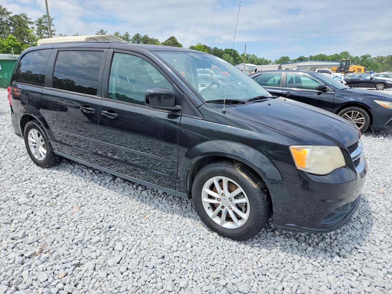 2013 Dodge Grand Caravan Sxt Black vin: 2C4RDGCG3DR642818