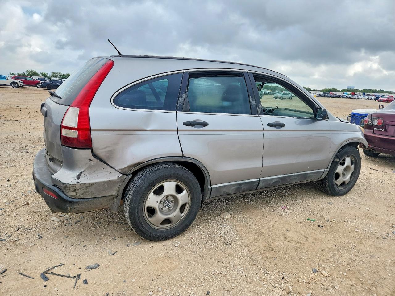 2008 Honda Cr-v Lx Gray vin: 3CZRE38358G701921