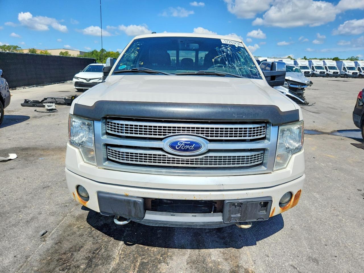 2012 Ford F150 Supercrew White vin: 1FTFW1ET8CFB16839
