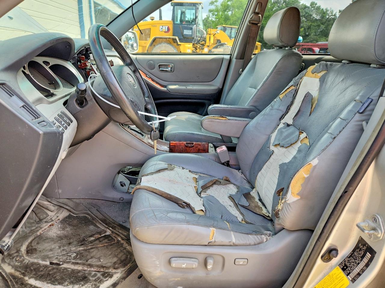 2004 Toyota Highlander Limited Silver vin: JTEEP21A240039713