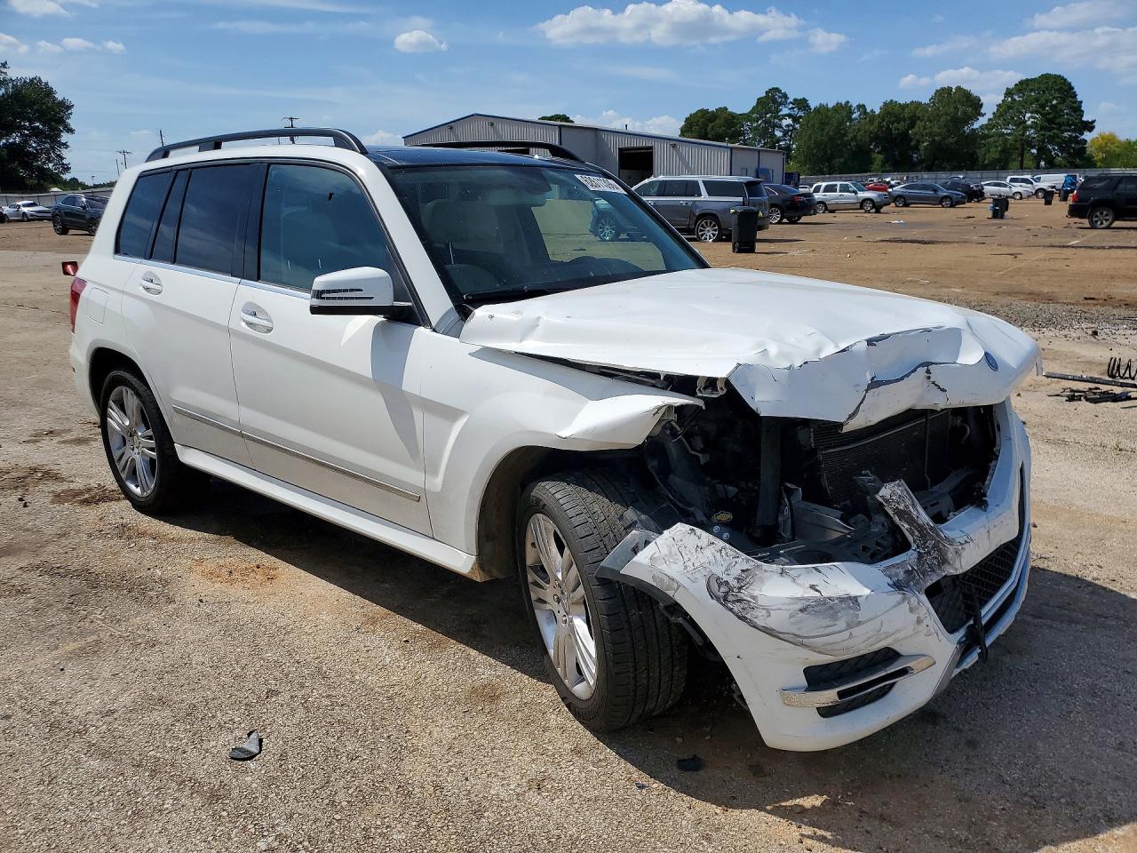 2015 Mercedes-benz Glk 350 Белый vin: WDCGG5HB3FG382242