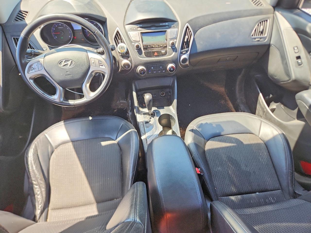 2010 Hyundai Tucson Gls Black vin: KM8JUCAC4AU111076