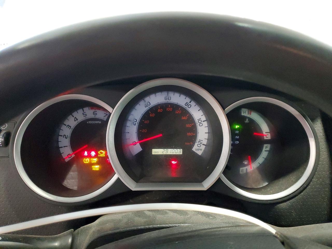 2012 Toyota Tacoma Base White vin: 5TFPX4EN8CX012737