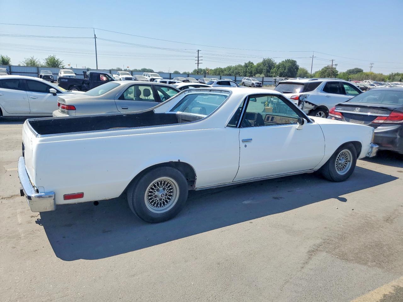 1981 Chevrolet El Camino White vin: 1GCCW80J7BR458815