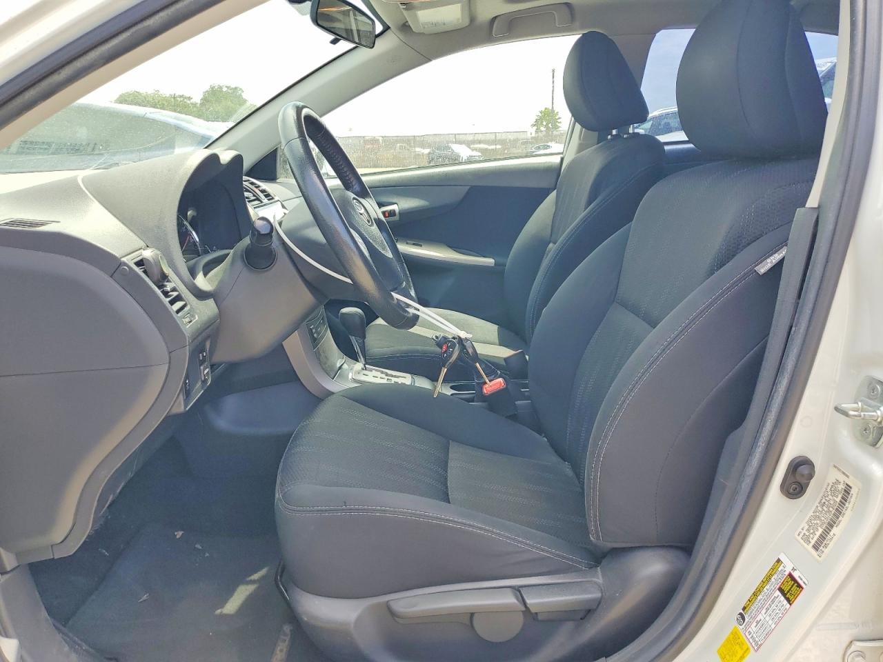 2013 Toyota Corolla S White vin: 5YFBU4EE4DP107945
