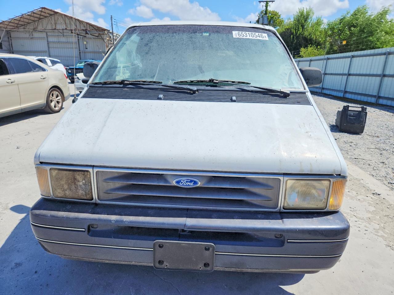 1993 Ford Aerostar White vin: 1FMDA31X9PZC55940