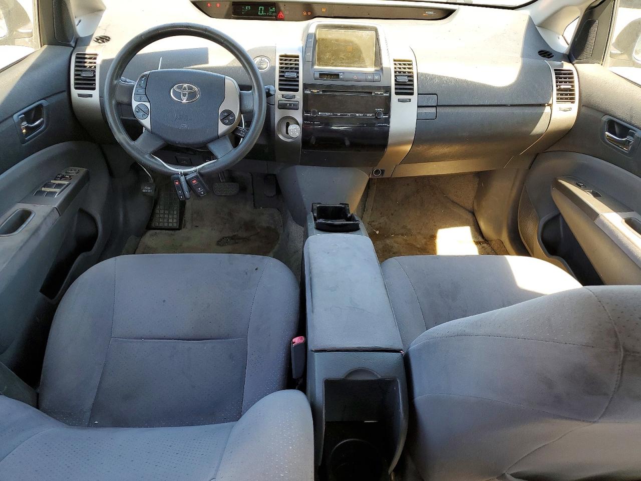 2008 Toyota Prius Base Silver vin: JTDKB20U083354841