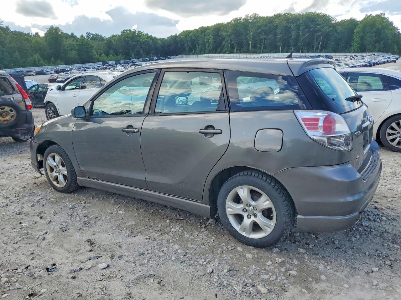 2008 Toyota Corolla Matrix Xr Gray vin: 2T1KR30E98C710432