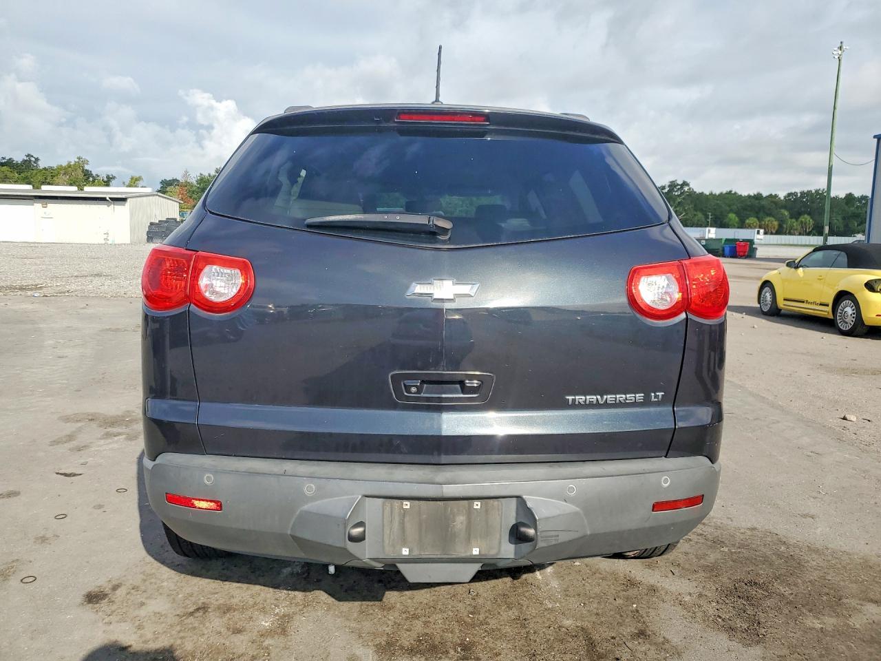 2011 Chevrolet Traverse Lt Black vin: 1GNKRJEDXBJ311424