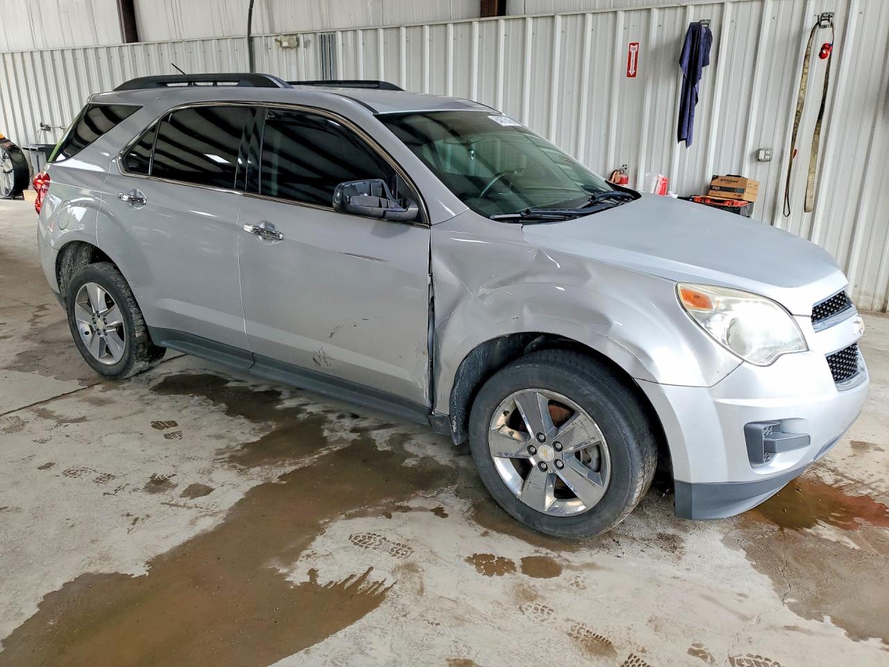 2013 Chevrolet Equinox Lt Silver vin: 2GNALDEK1D6350478