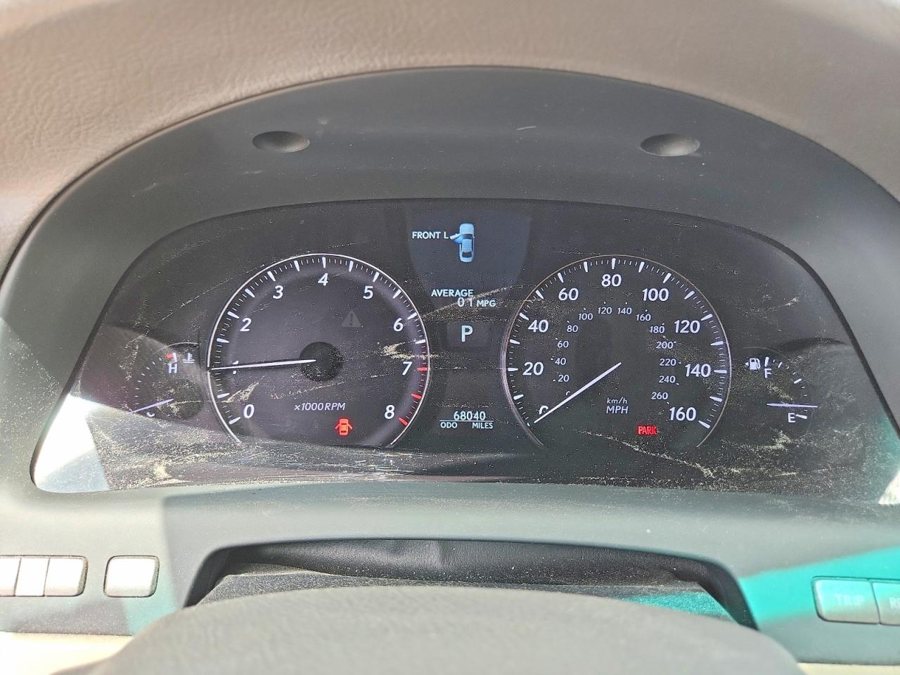 2012 Lexus Ls 460 Blue vin: JTHCL5EF3C5014169