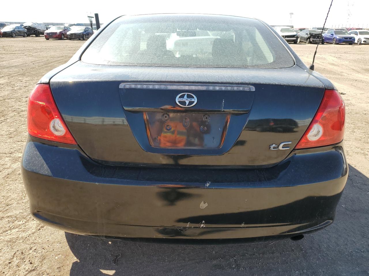 2007 Toyota Scion Tc Black vin: JTKDE177370167757