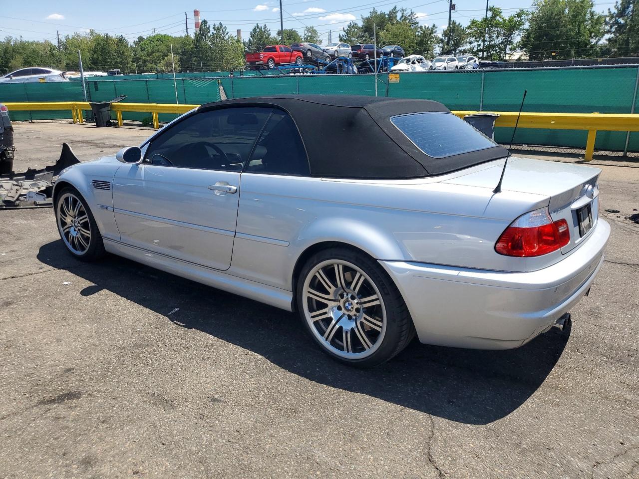 2005 Bmw M3 Серебряный vin: WBSBR93435PK08575