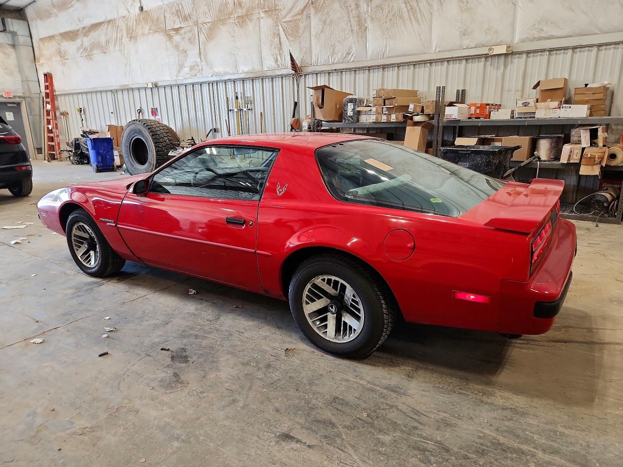 1989 Pontiac Firebird Red vin: 1G2FS21S7KL213212