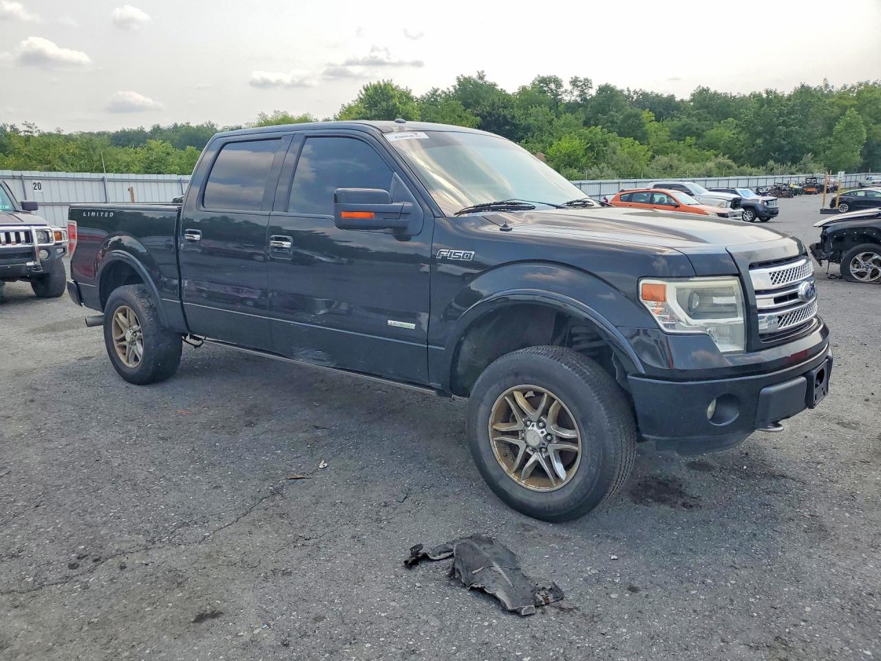 2013 Ford F150 Supercrew Black vin: 1FTFW1ET4DFD03240