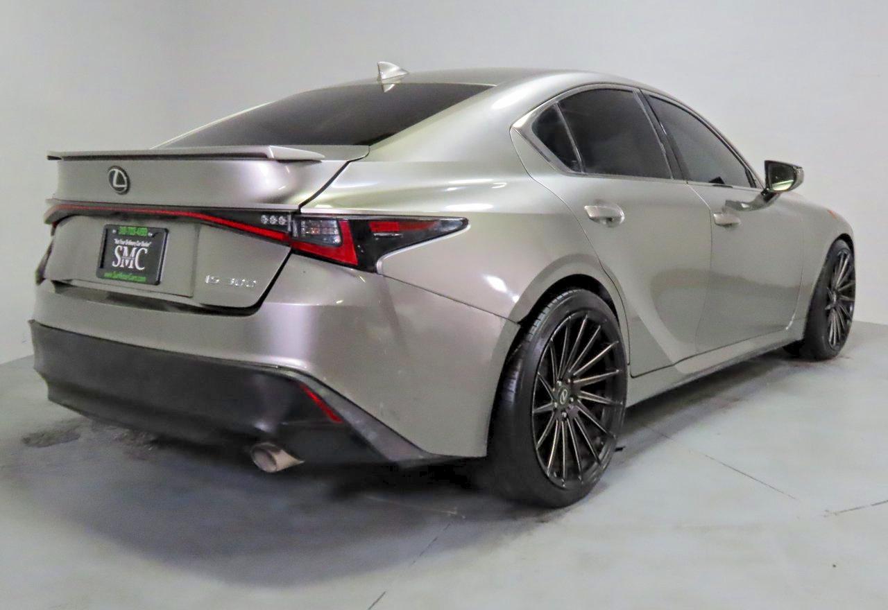 2021 Lexus Is 300 Base Silver vin: JTHAA1D20M5113277