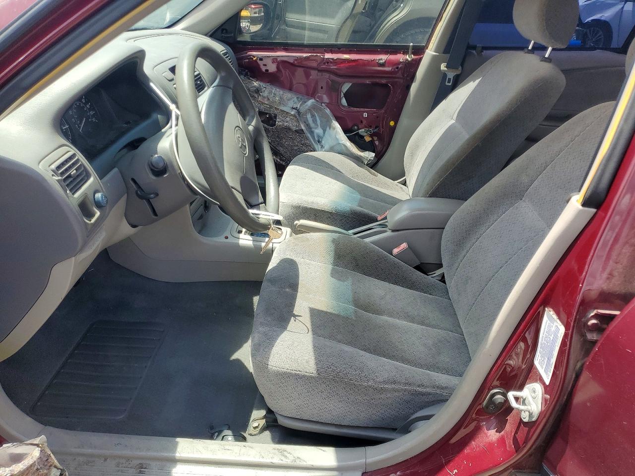 1998 Toyt Corolla Burgundy vin: 1NXBR12E5WZ021632